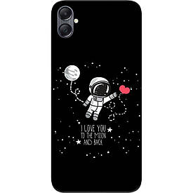 Чохол силіконовий Case для Samsung Galaxy A05 з картинкою Любов до місяця