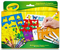 Набор для творчества Crayola с трафаретами Алфавит 10527