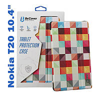 Чехол-книга BeCover Smart для Nokia T20 10.4" Square (708060) Sava Family