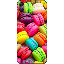 Силіконовий чохол Case для Samsung Galaxy A05 з картинкою Макаруни