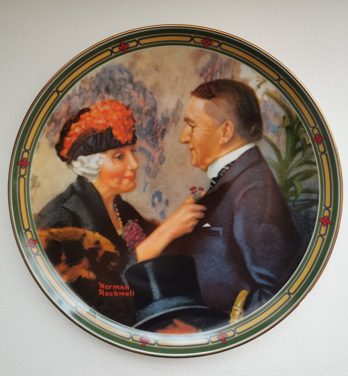 Колекційна, Порцелянова тарілка Любов і турбота, фото 1