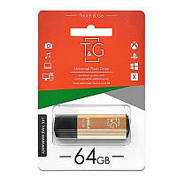 Флеш-накопитель USB 64GB T&G 121 Vega Series Gold (TG121-64GBGD) Sava Family