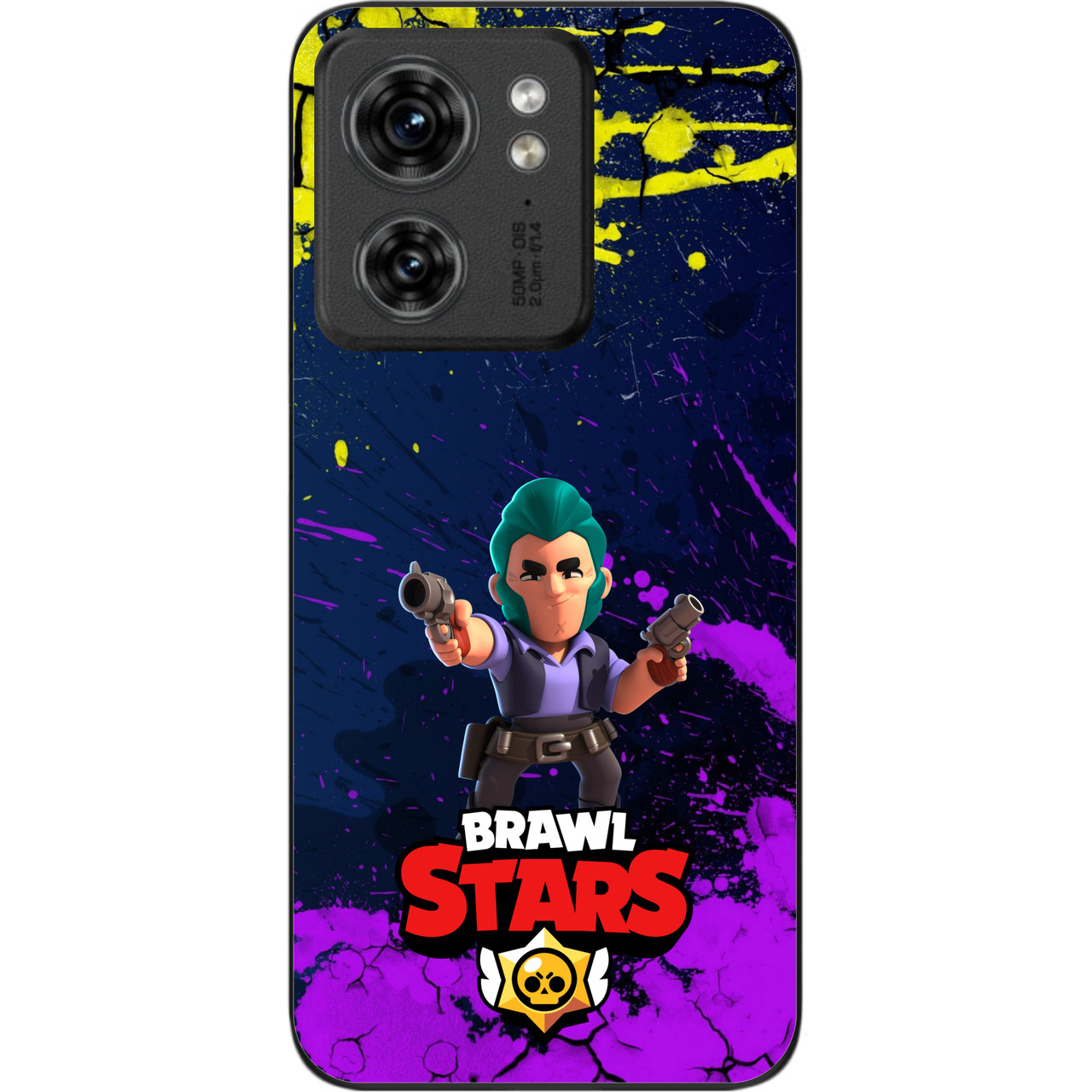 Силіконовий чохол Case для Motorola Edge 40 з картинкою Бравл Кольт