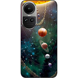 Силіконовий чохол Case для Oppo Reno 10 5G / 10 Pro 5G з картинкою Планети