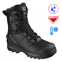 Тактические зимние ботинки Salomon US8,5 EU42 JP265, Toundra PRO, Цвет: Black