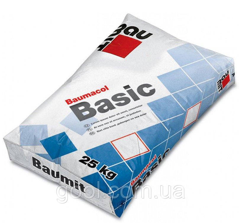 Клей Baumit Basic (Бауміт Бейсік) для плитки мішок 25 кг