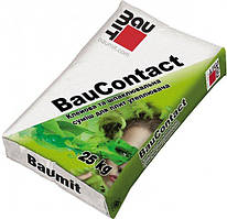Baumit Bau Contact суміш для приклеювання та захисту пінопласту мішок 25 кг