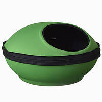 Лежак-домик для котов K&H Mod Dream Pod, зеленого цвета,  56х56х29 см