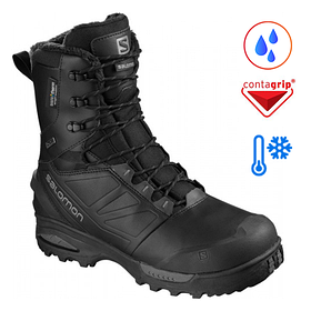 Черевики тактичні зимові Salomon US7 EU40 JP250, Toundra PRO, Колір: Black
