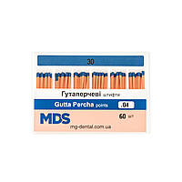 Гуттаперчевые штифты стоматологические MDS кон. 04 30