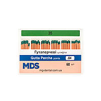 Гуттаперчевые штифты стоматологические MDS кон. 04 35