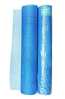 Сетка для штукатурки синяя RUBIN 50 м ячейка 10 х 10 мм 100 гр м² синяя