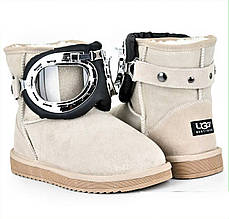 Зимові жіночі Уги Бежеві Чоботи на Хуху Теплі (розміри: 36,37,38) - 29