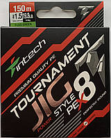 Шнур Intech Tournament Jig Style PE X8 Fluo Green 150m #1.5 19.8lb/9.0kg