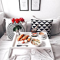 Складной мини столик для завтрака, Переносной столик для завтрака IKEA, Столик в кровать, SLK
