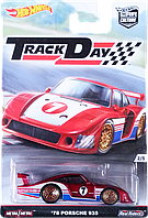 Машинка Hot Wheels Premium - '78 Porsche 935 - 2016 Track Day (2/5) - Car Culture - Real Riders - DJF94