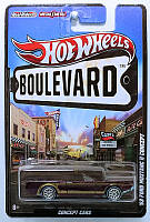 Машинка Hot Wheels Premium - '63 Ford Mustang II Concept - 2012 Boulevard - Concept Cars - Real Riders - W4627