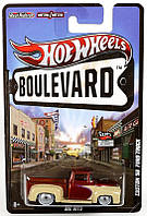 Машинка Hot Wheels Premium - Custom '56 Ford Truck - 2012 Boulevard - Big Hits - Real Riders - W4640