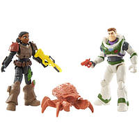 Disney Pixar Lightyear Базз Лайтер Space Ranger Defense Pack Figures История игрушек набор фигурок