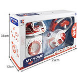 Ігровий набір побутової техніки для дітей пральна машина , пилосос , праска Kruzzel 22570 Польща, фото 5