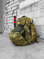 Тактический рюкзак 35л цвет мультикам, штурмовой рюкзак ЗСУ, рюкзак военный камуфляж