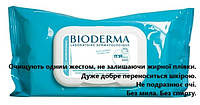 Серветки вологі Біодерма Bioderma АBCderm дитячі очищуючі, 60 шт