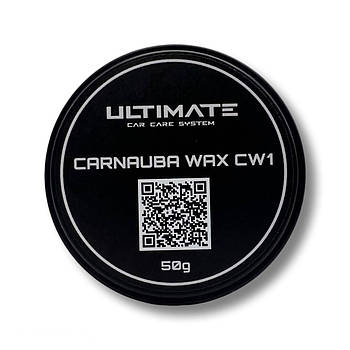 Натуральний твердий віск для авто CarnaubaWax Cw1