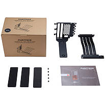 Вертикальний тримач Phanteks Vertical GPU Bracket II + райзер PCI-E 4.0 x16 22 см