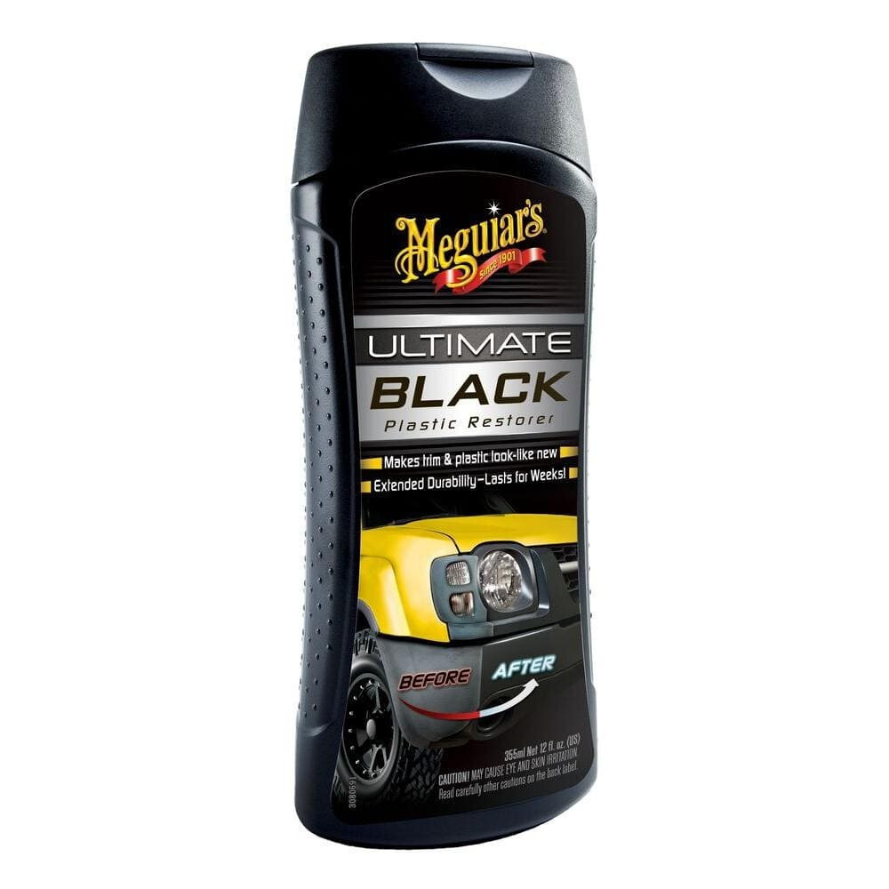 Лосьйон для чорніння зовнішнього пластика – Meguiar`s Ultimate Black Plastic Restorer Lotion 355 мл