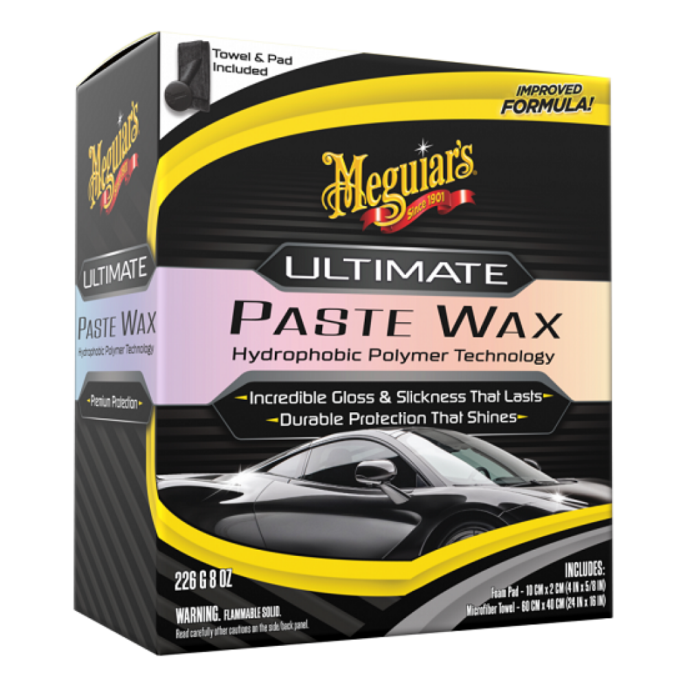 Cинтетичний твердий віск – Meguiar`s Ultimate Paste Wax 226 г