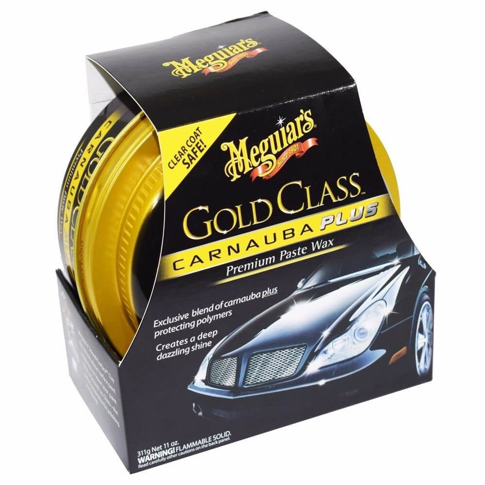 Карнауба твердий віск – Meguiar`s Gold Class Carnauba Plus Paste Wax 311г