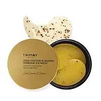 Trimay Gold Cocoon & Salmon Hydrogel Eye Patch - патчи с экстрактом золотого кокона и икры лосося 60 шт