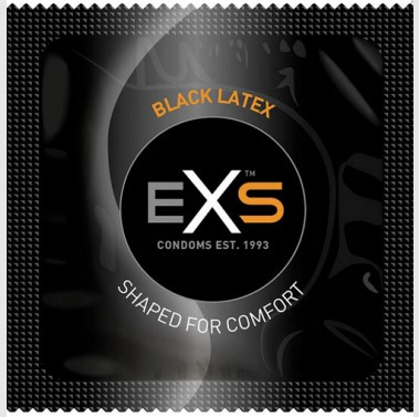 Презервативи EXS Black Latex Condoms (по 1 шт.), фото 1