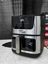 Мультипіч фритюрниця без олії Zepline 8л 3000W, Аерофрітюрниця для фрі, Аерогриль електрична велика