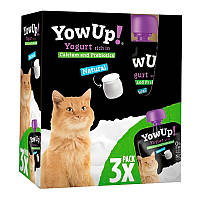 Йогурт с пребиотиком для кошек YowUp! упаковка 3 шт. 85 гр.