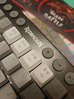 Redragon 617 Soraka механічна клавіатура для геймерів RGB червоні свічі із малим ходом клавіш