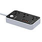 Мережевий фільтр LDNIO 2500Вт з швидкой зарядкой 3 розетки 3USB Type-C PD/QC подовжувач 2м SC3412, фото 9