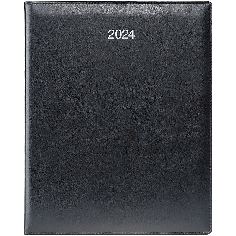 Тижневик датований 2024 Brunnen Бюро Soft 21 х 26 чорний