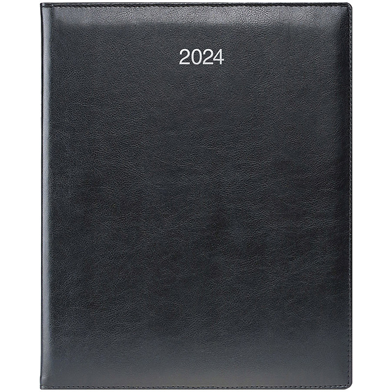 Еженедельник датированный 2024 Brunnen Бюро Soft 21 х 26 черный