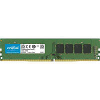 Модуль пам'яті 8GB DDR4 3200MHz/PC4-25600, CL22/1.2V, 288-pin DIMM, Micron (CT8G4DFRA32A)