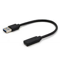 Перехідник USB 3.0 to Type-C (USB - вилка на Type-C - розетка) Cablexpert (A-USB3-AMCF-01)