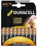 Батарейка AAA Duracell Long Lasting Power LR03 MN2400 (art.5002779), 1.5V по 18 шт. в упаковці