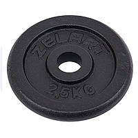 Блины (диски) для штанги стальные d-30 мм Zelart TA-7785-2_5 (1 шт х 2.5 кг)