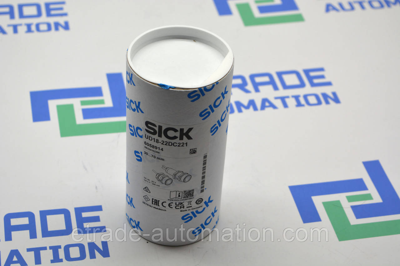 Датчик ультразвуковий SICK UD18-22DC221, фото 1