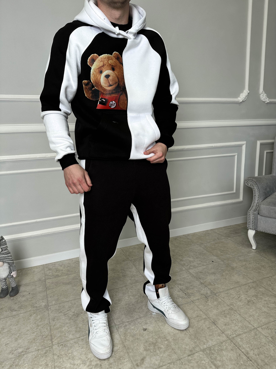 Костюм чоловічий на флісі.Трьохнитка на флісі преміальної якості. Туреччина.