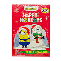 Адвент Календар з шоколадками Minions Advent Calendar для дітей 75г