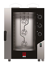 Конвекционно-паровая газовая духовка Millennial Smart Bakery, 10x 600x400mm -электро-механическое управление,