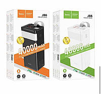 Power Bank HOCO J86 40000mAh PD20W+QC22.5W |2USB/1Type-C| 3A Black