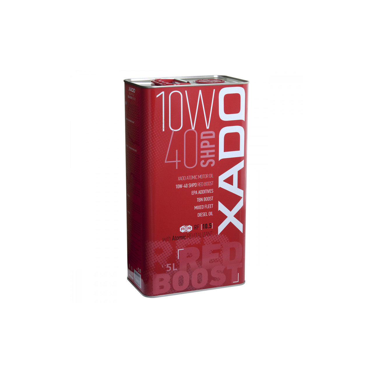 Масло XADO Atomic Oil 10W-40 SHPD (SL/CI-4) RED BOOST 5л ХА26349