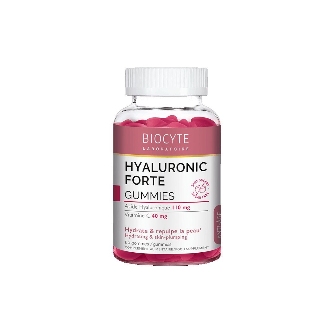 Biocyte HYALURONIC FORTE GUMMIES Жевательные витамины для увлажнения и упругости кожи - фото 1 - id-p2024155196